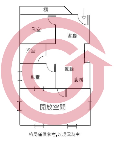 格局圖