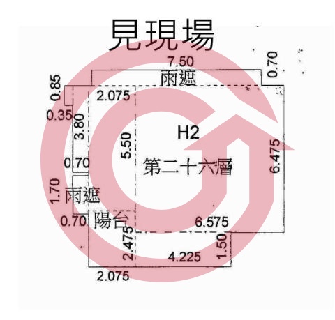 格局圖