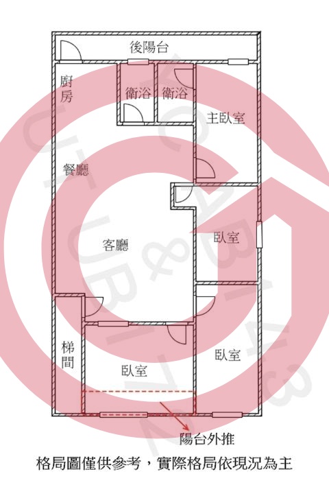 格局圖