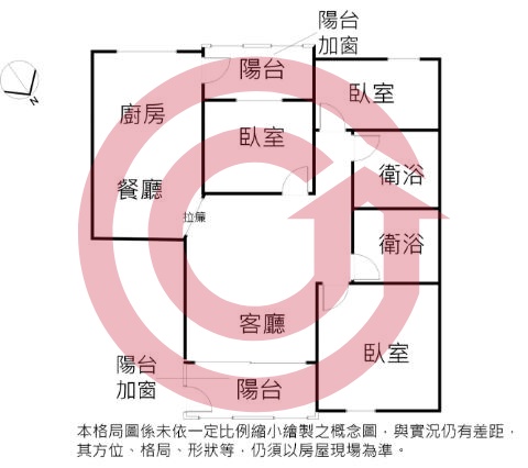 格局圖