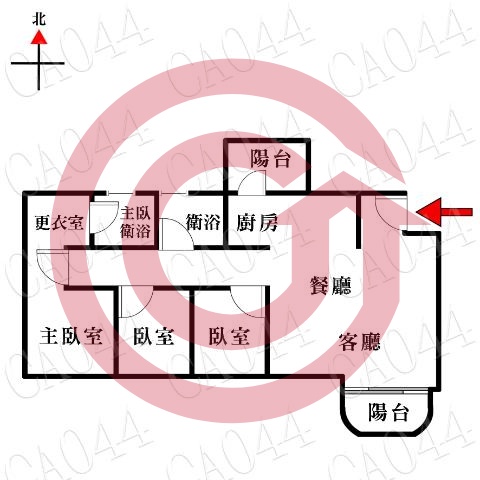 格局圖