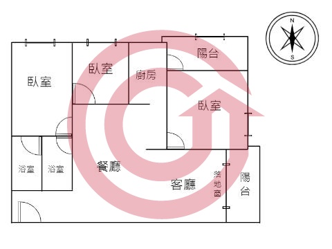 格局圖