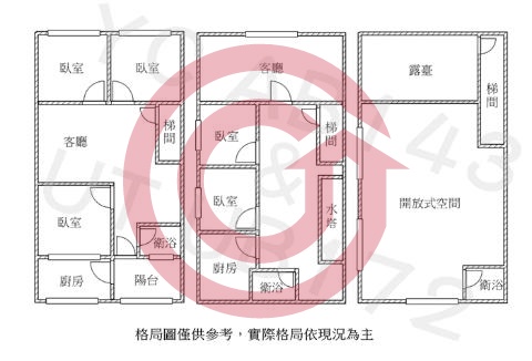 格局圖