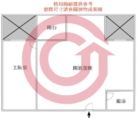 格局圖