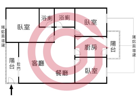 格局圖