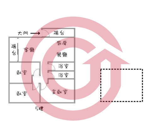 格局圖