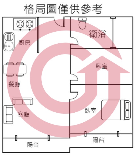 格局圖