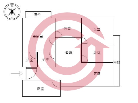 格局圖