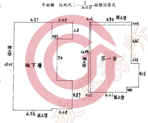 格局圖