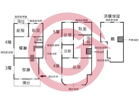 格局圖