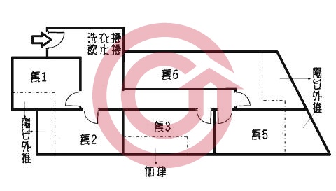 格局圖