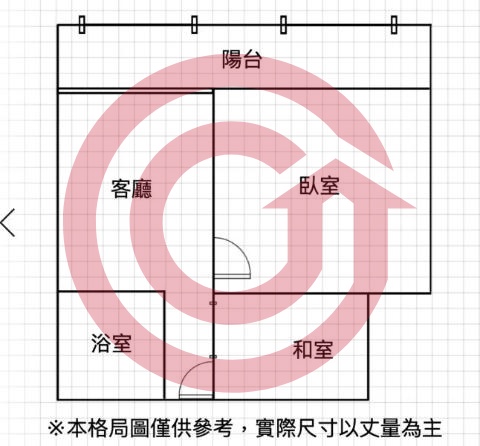 格局圖