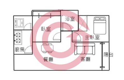 格局圖