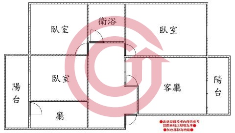 格局圖