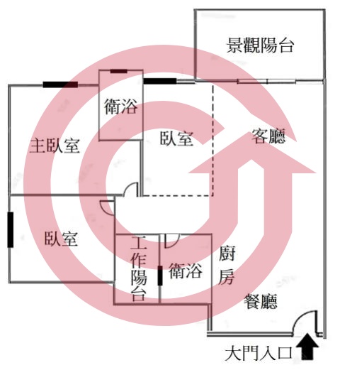 格局圖