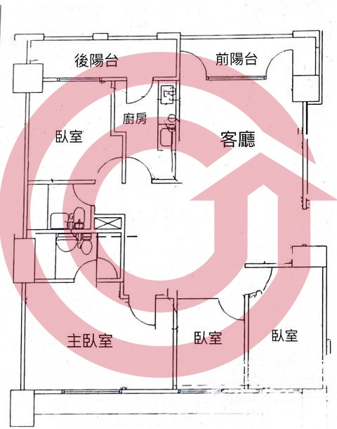 格局圖