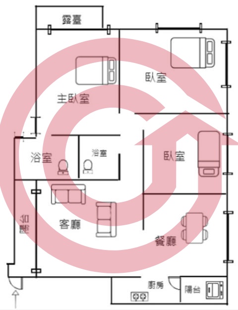 格局圖