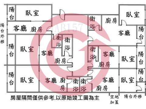 格局圖