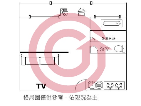 格局圖