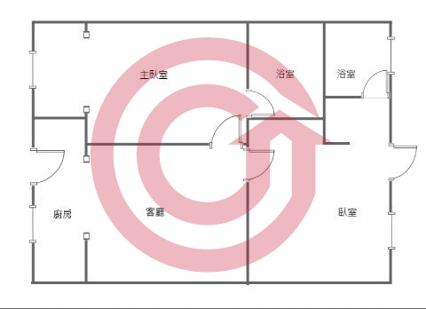 格局圖