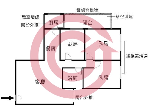 格局圖