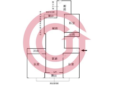 格局圖