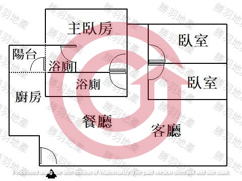 格局圖