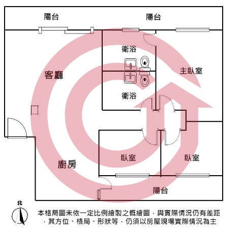 格局圖