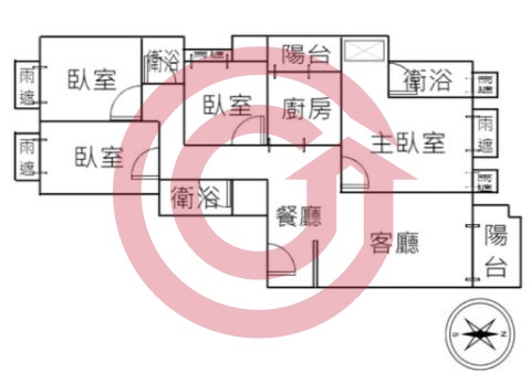 格局圖