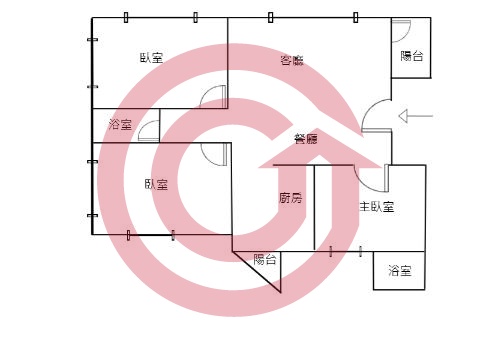 格局圖