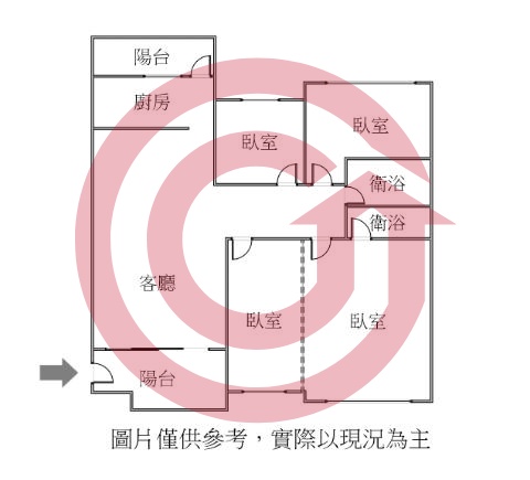 格局圖