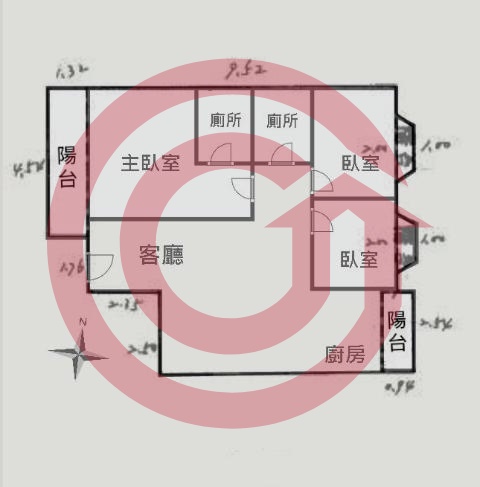 格局圖