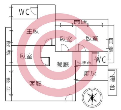 格局圖