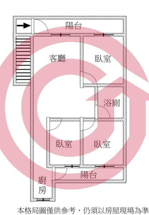 格局圖