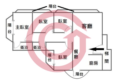 格局圖