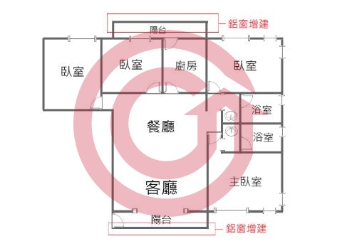 格局圖