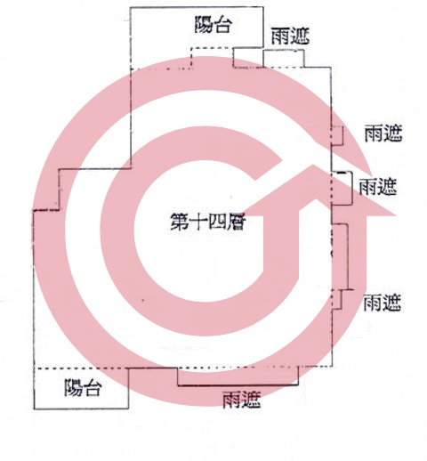 格局圖