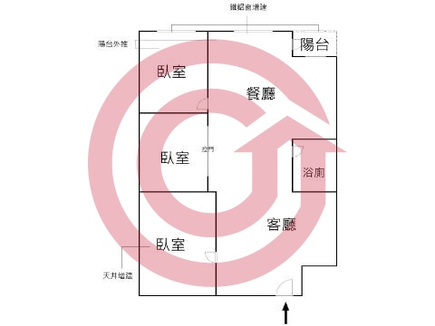 格局圖