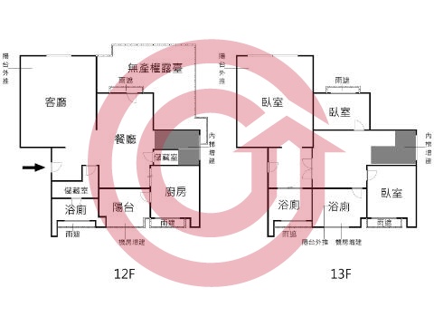 格局圖