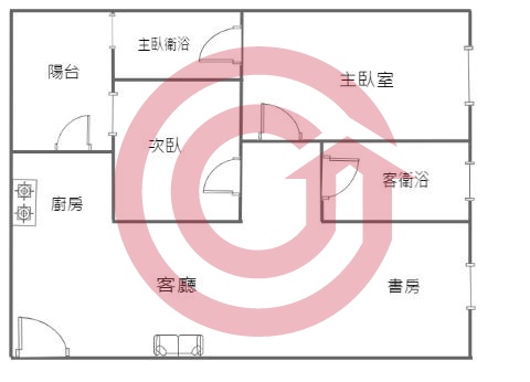 格局圖