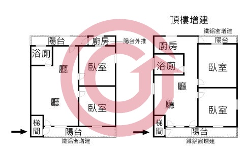 格局圖