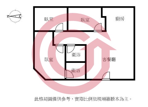 格局圖