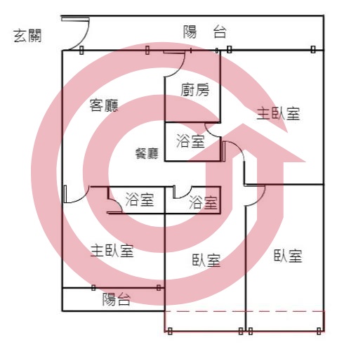 格局圖