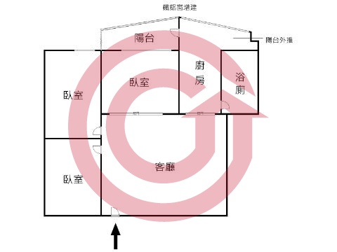 格局圖