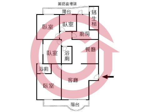 格局圖