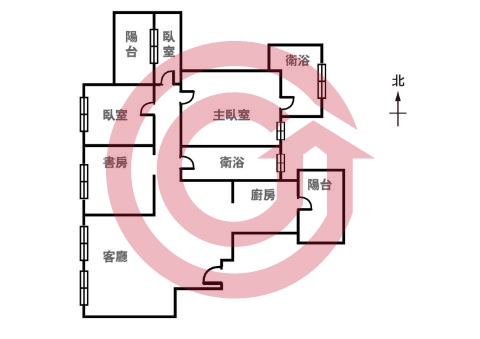 格局圖