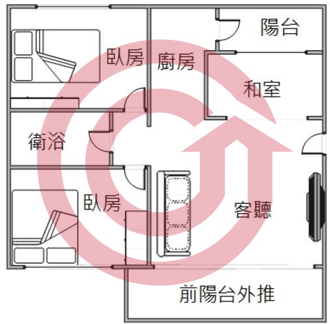 格局圖