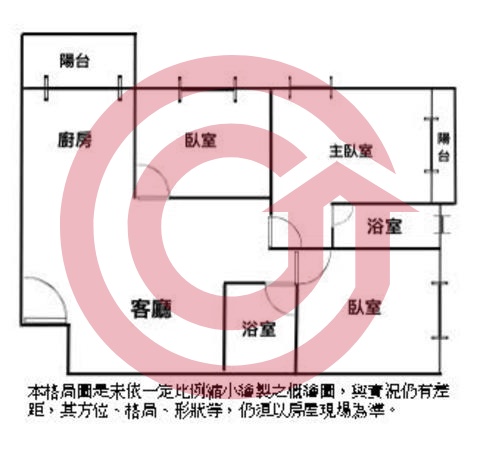 格局圖