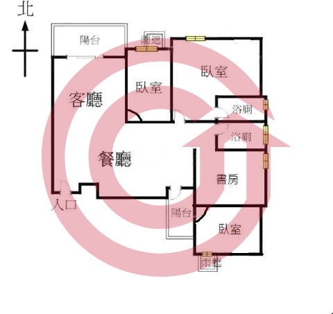 格局圖