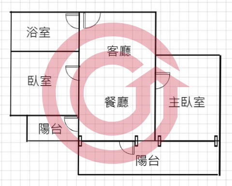 格局圖